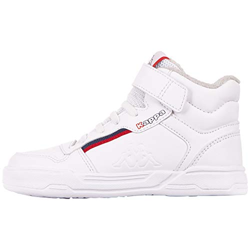 Kappa Unisex Kinder Mangan II Ice Kids Sneaker, 1020 White Red, 28 EU von Kappa