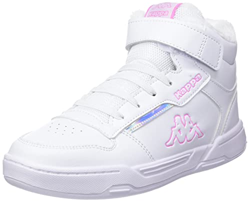 Kappa Unisex Kinder Mangan Ii Ice Sneaker, White Multi, 32 EU von Kappa