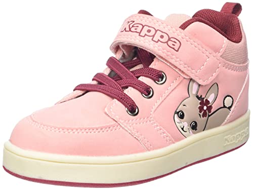 Kappa Unisex Kinder Rajo M Sneaker, Rosé Dk Red, 23 EU von Kappa