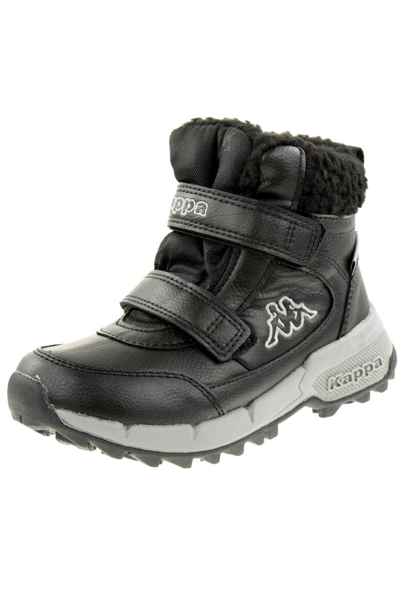 Kappa Unisex Kinder Stiefel Winterschuh gefüttert Schwarz 260906K von Kappa