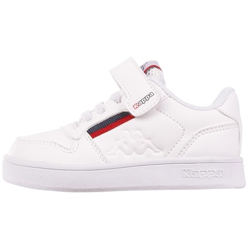 Kappa Unisex Kinder Stylecode: Marabu Ii M Unisex Kids Sneaker, White Red, 21 EU von Kappa