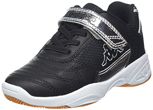 Kappa Unisex Kinder droum i mf Sneaker, Black Silver, 26 EU von Kappa