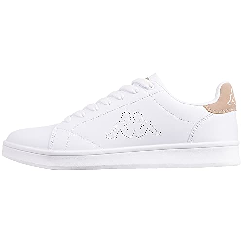 Kappa Unisex Limit Sneaker, White Sand, 39 EU von Kappa