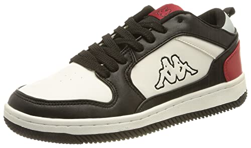 Kappa Unisex Lineup Low Uniseks Stra en Laufschuh, 1120 Black Red, 46 EU von Kappa