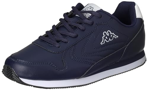 Kappa Unisex Logo Feeve Walking-Schuh, Blue Marine White, 42 EU von Kappa