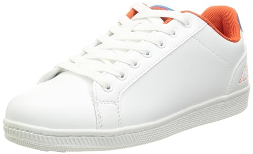 Kappa Unisex Logo Galter 5 Walking-Schuh, White Orange Dk, 41 EU von Kappa