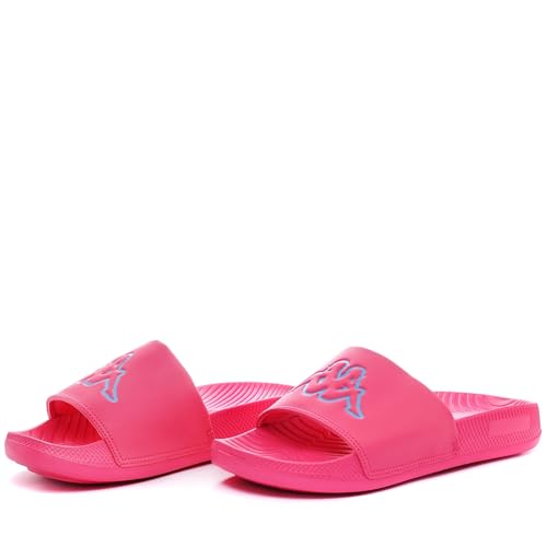 Kappa Unisex Logo Steeve Schiebe-Sandalen, Pink Hot Blue Maui, 41 EU Kappa Unisex Logo Steeve Schiebe-Sandalen, Pink Hot Blue Maui, 41 EU von Kappa