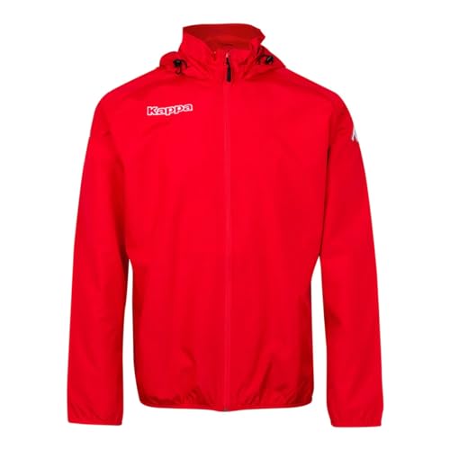 Kappa Unisex Martio Trainingsjacke, Rot, 4X-Large von Kappa
