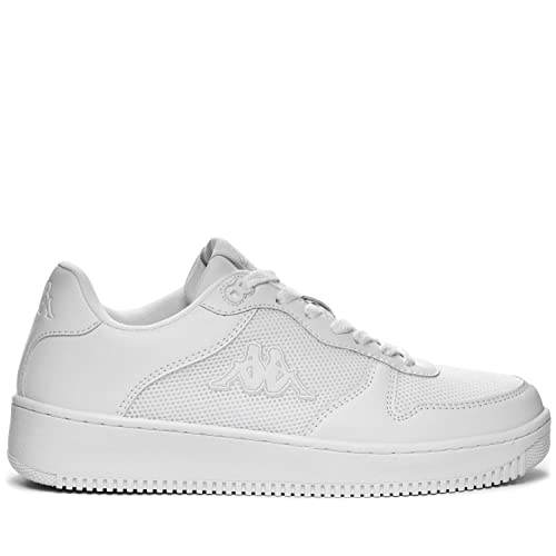 Kappa Unisex Logo Maserta 2 Gymnastikschuh, 001 White, 44 EU von Kappa