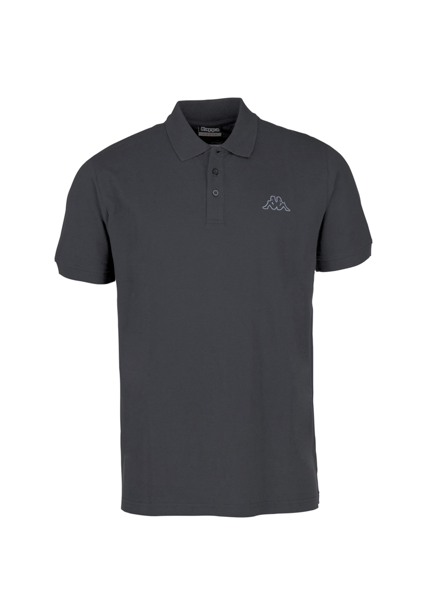 Kappa Unisex Polo Shirt Damen Herren 303173 grau von Kappa