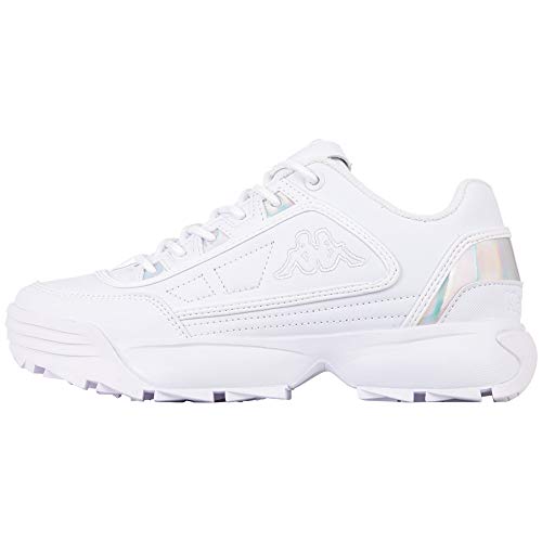 Kappa Unisex Rave Gc Women Straßen Laufschuh, 1010 White, 37 EU von Kappa