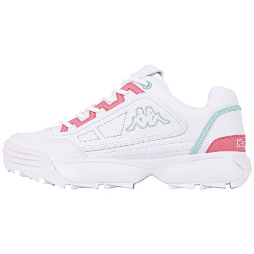 Kappa Unisex Rave Mf Sneaker, 1037 White Mint, 39 EU von Kappa