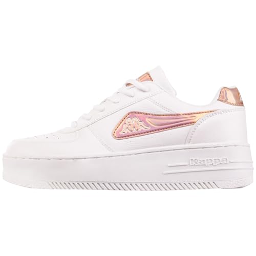 Kappa Unisex BASH PF GC Women Sneaker, Weiß, 42 EU von Kappa
