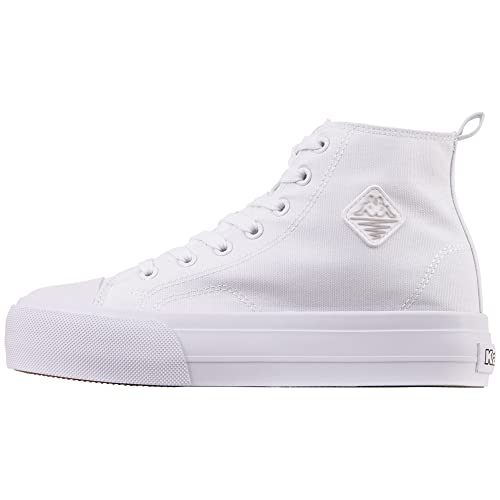 Kappa Unisex VISKA OC Women Sneaker, Weiß, 40 EU von Kappa