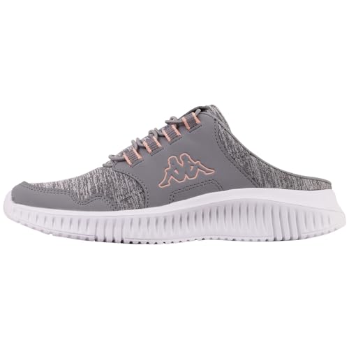 Kappa Unisex STYLECODE: 243258 SEGARA NH Sneaker, Grey/Papaya, 37 EU von Kappa