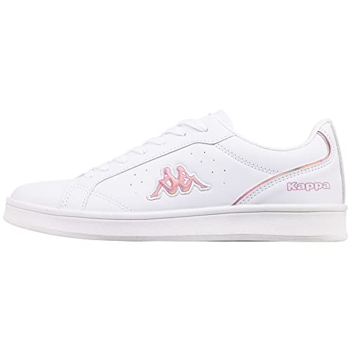 Kappa Unisex STYLECODE: 243300 Beatty Women Sneaker, White/Rosé, 39 EU von Kappa