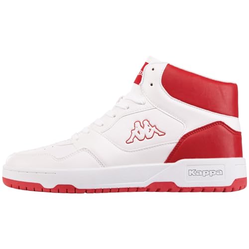 Kappa Unisex STYLECODE: 243304MF Broome MF Sneaker, White/Red, 42 EU von Kappa