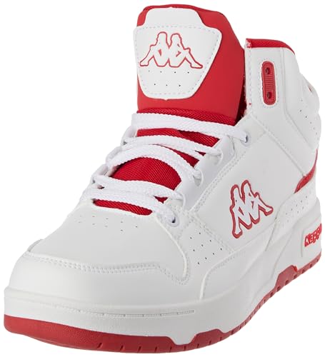 Kappa Unisex Stylecode: 243316xl Jonscha Xl Sneaker, White Red, 47 EU von Kappa