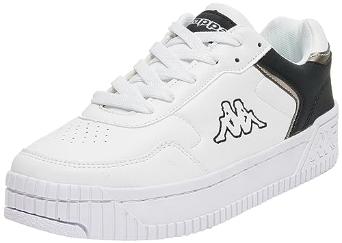 Kappa Unisex Aydin Women Sneaker, Weiß, 39 EU Kappa Unisex Aydin Women Sneaker, Weiß, 39 EU von Kappa