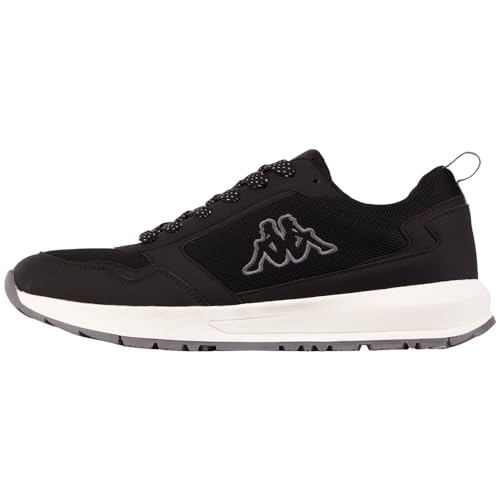 Kappa Unisex STYLECODE: 243357 HILJA Sneaker, Black/Grey, 46 EU von Kappa