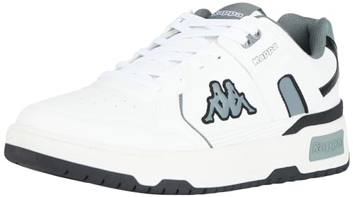 Kappa Unisex STYLECODE: 243362XL SEDLEY XL Sneaker, White/Grey, 48 EU von Kappa