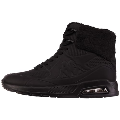 Kappa Unisex STYLECODE: 243363OC Harlem EMB MID OC Sneaker, Black, 40 EU von Kappa