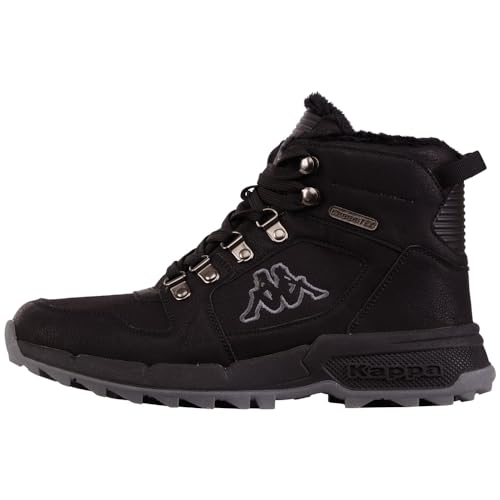 Kappa Unisex STYLECODE: 243366 Cook II TEX Schneestiefel, Black/Grey, 41 EU von Kappa