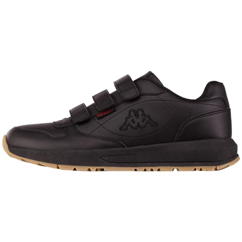 Kappa Unisex STYLECODE: 243370 Basis VL Sneaker, Black, 46 EU von Kappa