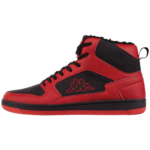 Kappa Unisex Stylecode: 243374 Lineup Fur Sneaker, Red Black, 42 EU von Kappa