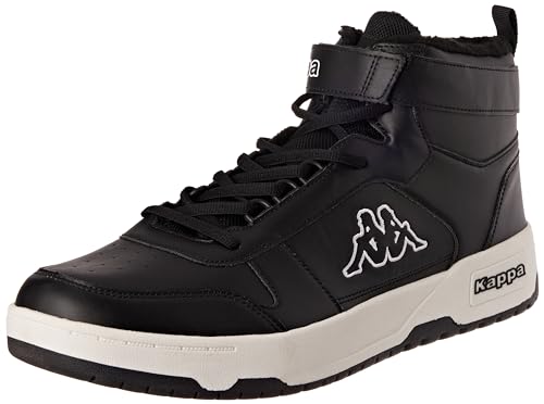 Kappa Unisex STYLECODE: 243380XL Hanbury FUR XL Sneaker, Black/White, 47 EU von Kappa