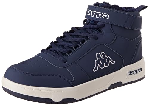 Kappa Unisex STYLECODE: 243380XL Hanbury FUR XL Sneaker, Navy/White, 47 EU von Kappa