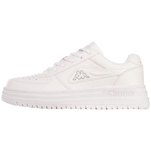 Kappa Unisex STYLECODE: 243384 BASH DLX Women Sneaker, White/L´Grey, 39 EU von Kappa