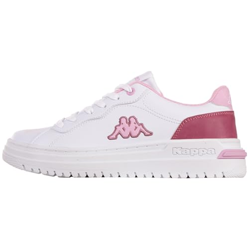 Kappa Unisex STYLECODE: 243414NC RAMEA NC Women Sneaker, White/L'Pink, 36 EU von Kappa