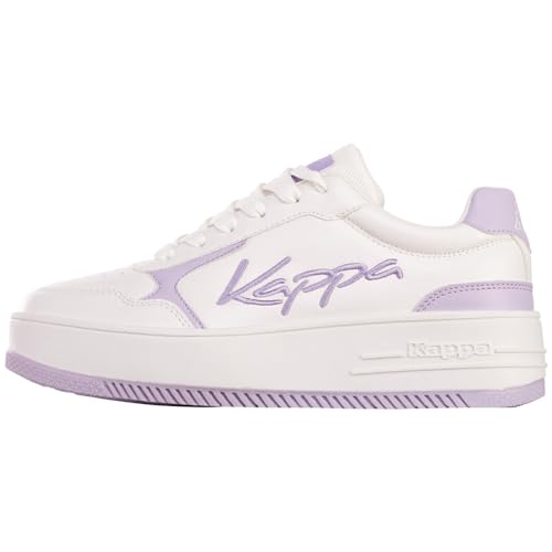 Kappa Unisex STYLECODE: 243417 JABOAH Women Sneaker, White/Flieder, 37 EU von Kappa