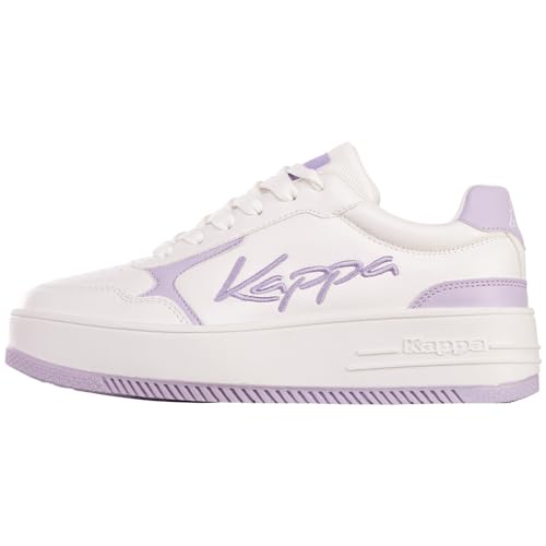 Kappa Unisex STYLECODE: 243417 JABOAH Women Sneaker, White/Flieder, 42 EU von Kappa