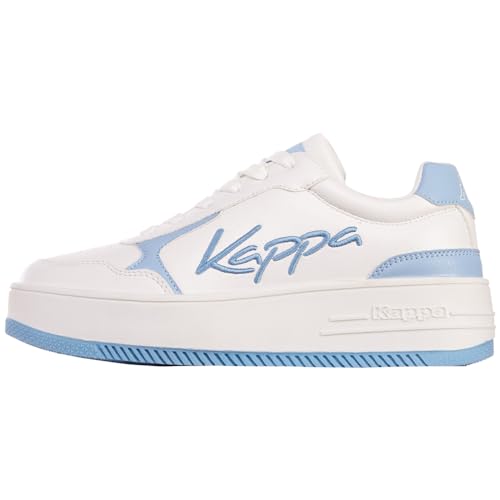 Kappa Unisex STYLECODE: 243417 JABOAH Women Sneaker, White/L`Blue, 36 EU von Kappa