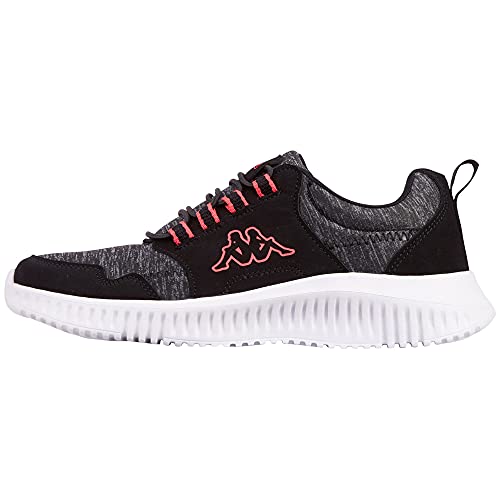 Kappa Unisex Segara Sneaker, Black Pink, 39 EU von Kappa