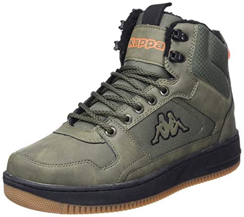 Kappa Unisex Shab Fur Sneaker, Army Black, 43 EU von Kappa