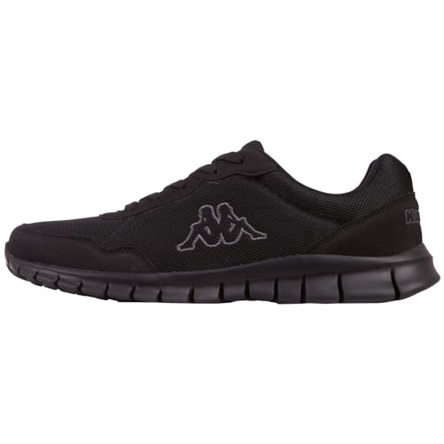 Kappa Unisex Valdis Oc Stra en Laufschuh, Black Grey, 38 EU Schmal von Kappa