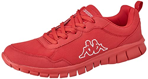 Kappa Unisex Valdis Oc Xl Stra en Laufschuh, Red White, 47 EU Schmal von Kappa