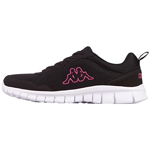 Kappa Unisex Valdis Stra en Laufschuh, Black Berry, 38 EU von Kappa