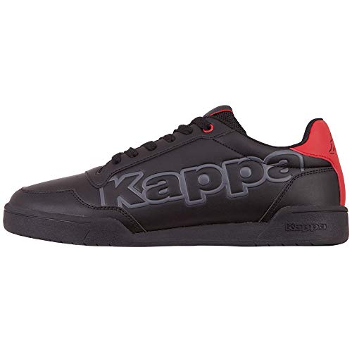 Kappa Unisex Yarrow Xl mænd Stra en Laufschuh, 1120 Black Red, 47 EU von Kappa