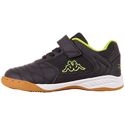 Kappa Unisex kappa indoor football trainers, Schwarz, 37 EU von Kappa