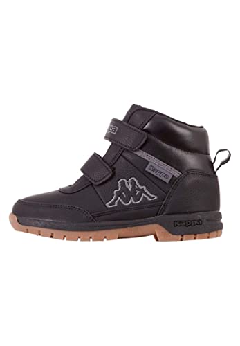Kappa Unisex Kinder Bright Mid Hohe Sneakers, Schwarz Black 1111, 25 EU von Kappa