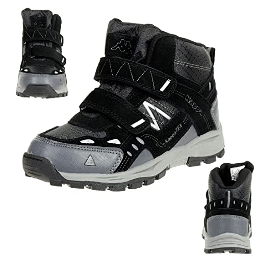 Kappa Bliss MID II TEX K Unisex Kinder Stiefel schwarz 260402K, Schuhgröße:31 EU von Kappa