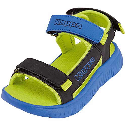 Kappa Unisex Kana Mf K Sandale, Blau (Blue/Black), 25 EU von Kappa