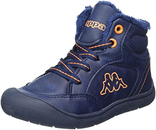 Kappa Unisex Kinder Grane M Sneaker, Navy Orange, 27 EU von Kappa