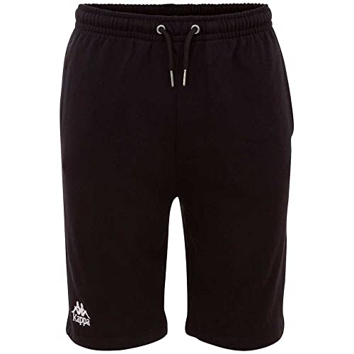 Kappa Jungen Kinder Shorts Jogginghose Sweathose schwarz 705423J, Bekleidung:140 von Kappa
