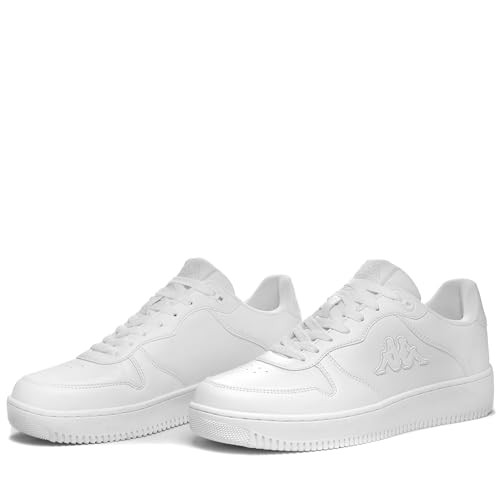 Kappa Herren Logo Maserta Gymnastikschuh, Weiß, 39 EU von Kappa