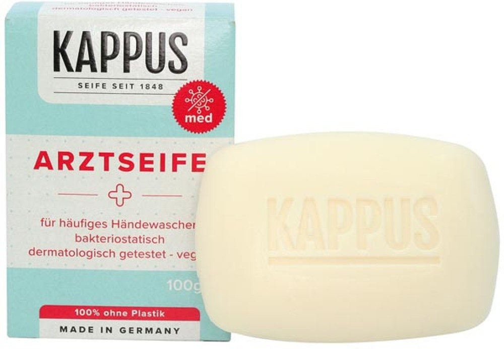 Kappus Handseife 4 x 100g Kappus Arztseife Handseife Kernseife Hautreinigung Kappus Handseife 4 x 100g Kappus Arztseife Handseife Kernseife Hautreinigung von Kappus